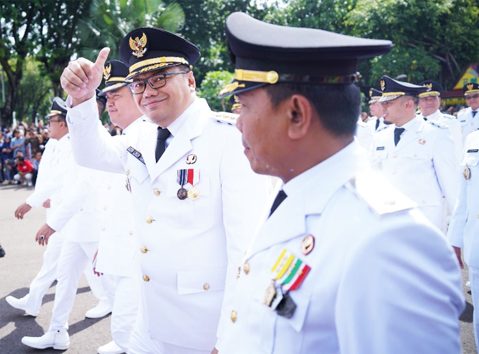 Gambar: Bupati dan Wakil Bupati Deli Serdang 2025-2030 Resmi Dilantik Presiden Prabowo Subianto, (20/2/2025).