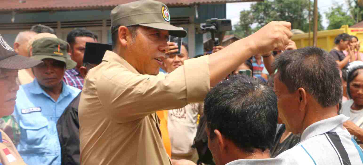 Bupati Taput Tinjau Lokasi Bencana di Simangumban: Instruksikan Gerak Cepat dan Pastikan Bantuan Logistik Tersalurkan