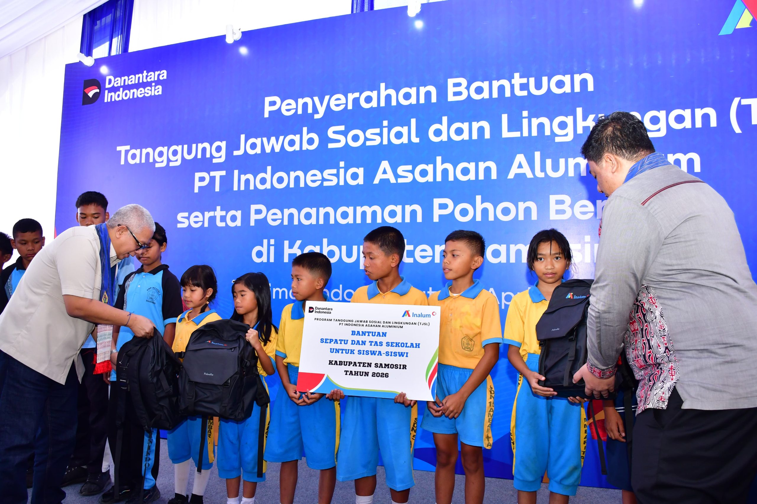 Perkuat Pembangunan Inklusif di Kawasan Danau Toba, Inalum Perluas Program Sosial di Samosir