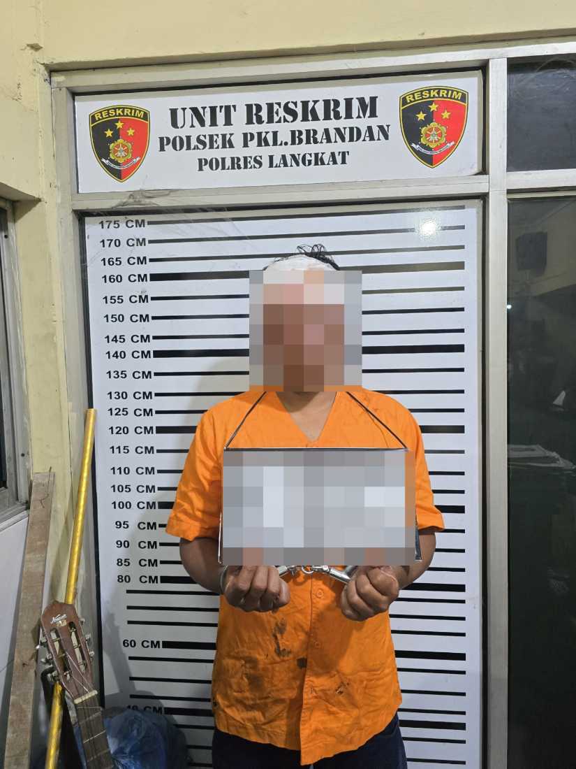 Polsek Pangkalan Brandan Tangkap Dua terduga pelaku Curanmor dengan modus pura-pura berburuh