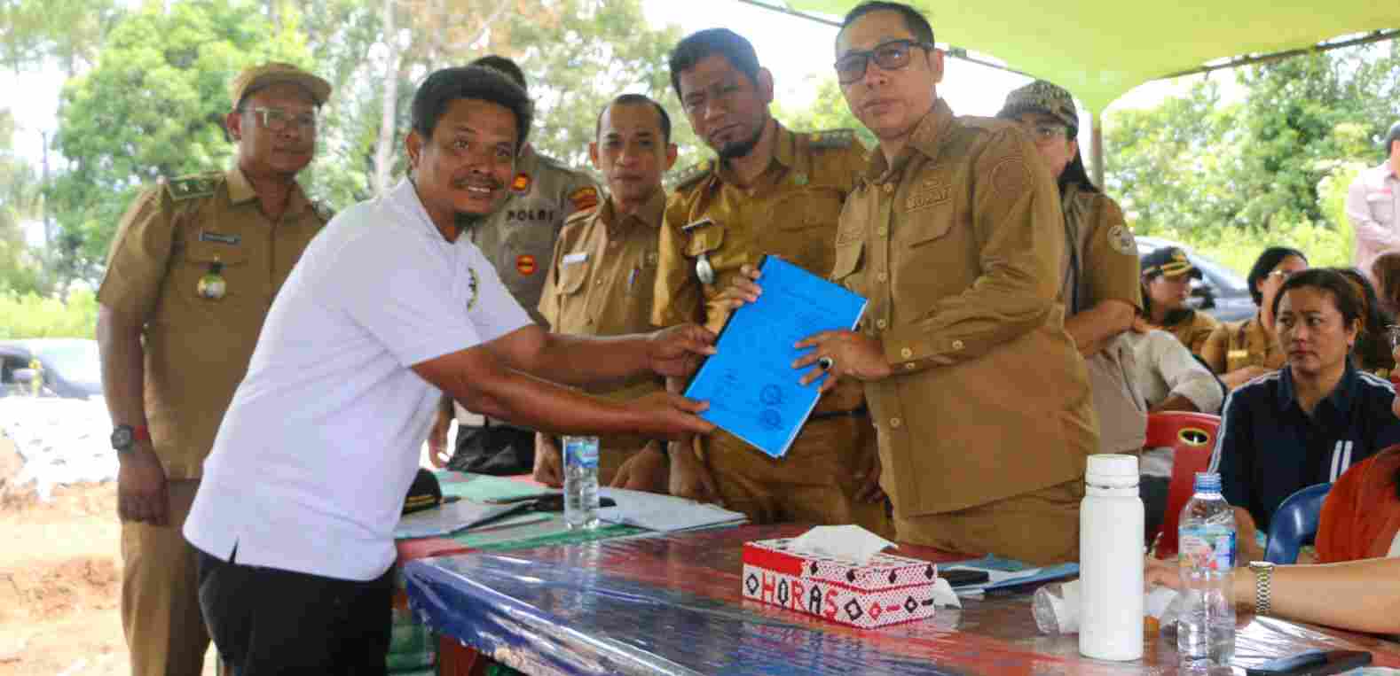 Dukungan Langsung Bupati Taput: Traktor dan Irigasi Disetujui untuk Kelompok Tani Tulason Tani Sukses