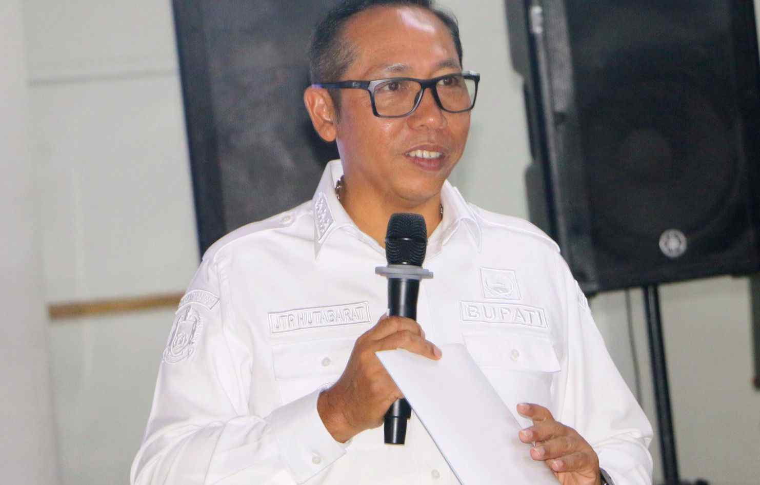 Bupati Tapanuli Utara Pimpin Evaluasi Dokumen IG Tenun Ulos Ragidup Silindung