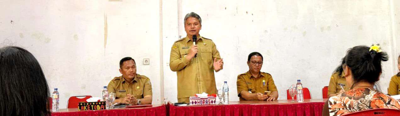 Pemkab Taput Menghadiri Kegiatan Pendistribusian KKS PKH dan Sembako Tahap I