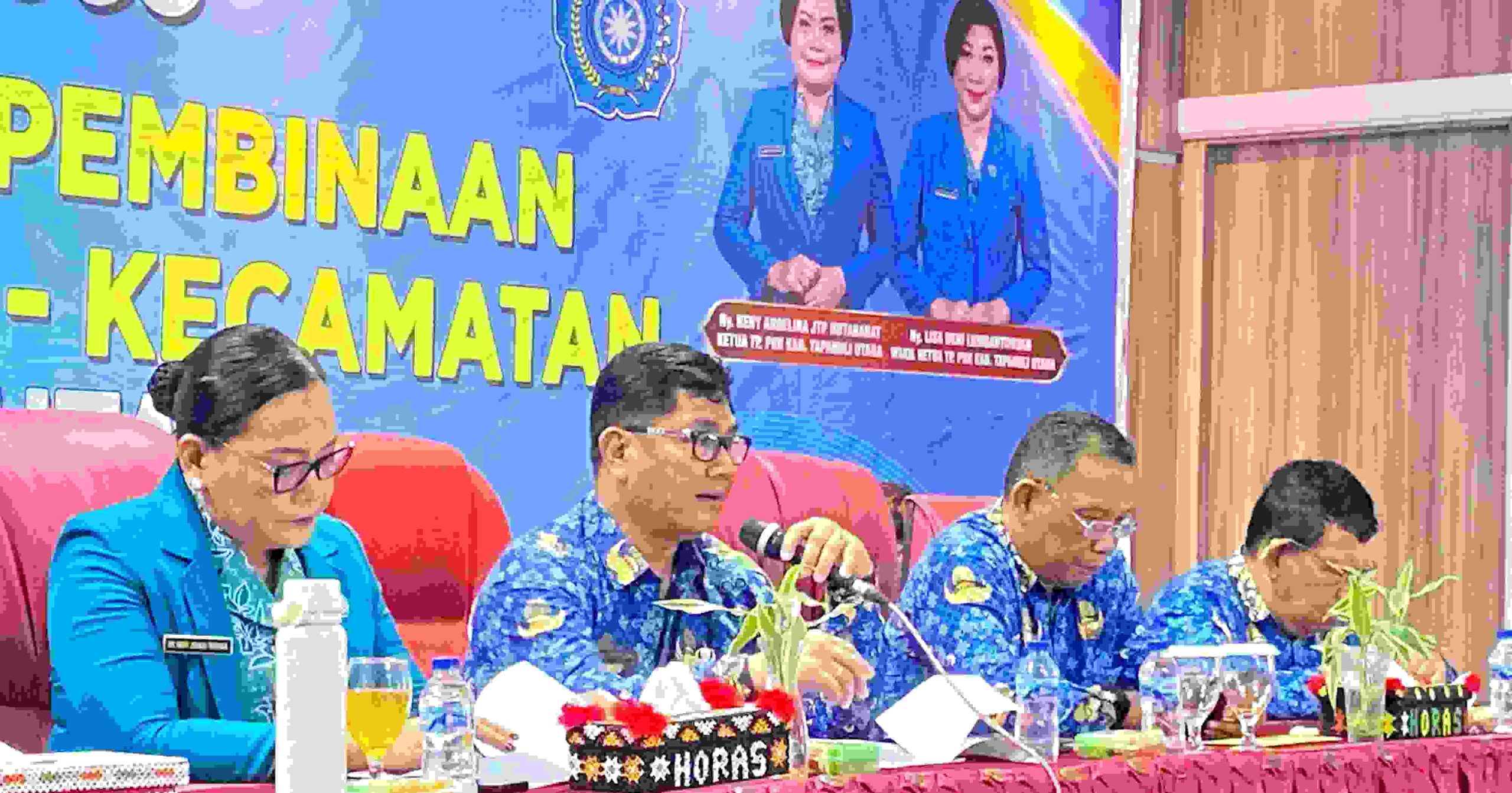 Pemkab Tapanuli Utara Dorong Desa Percontohan Jadi Lokomotif Pembangunan Desa