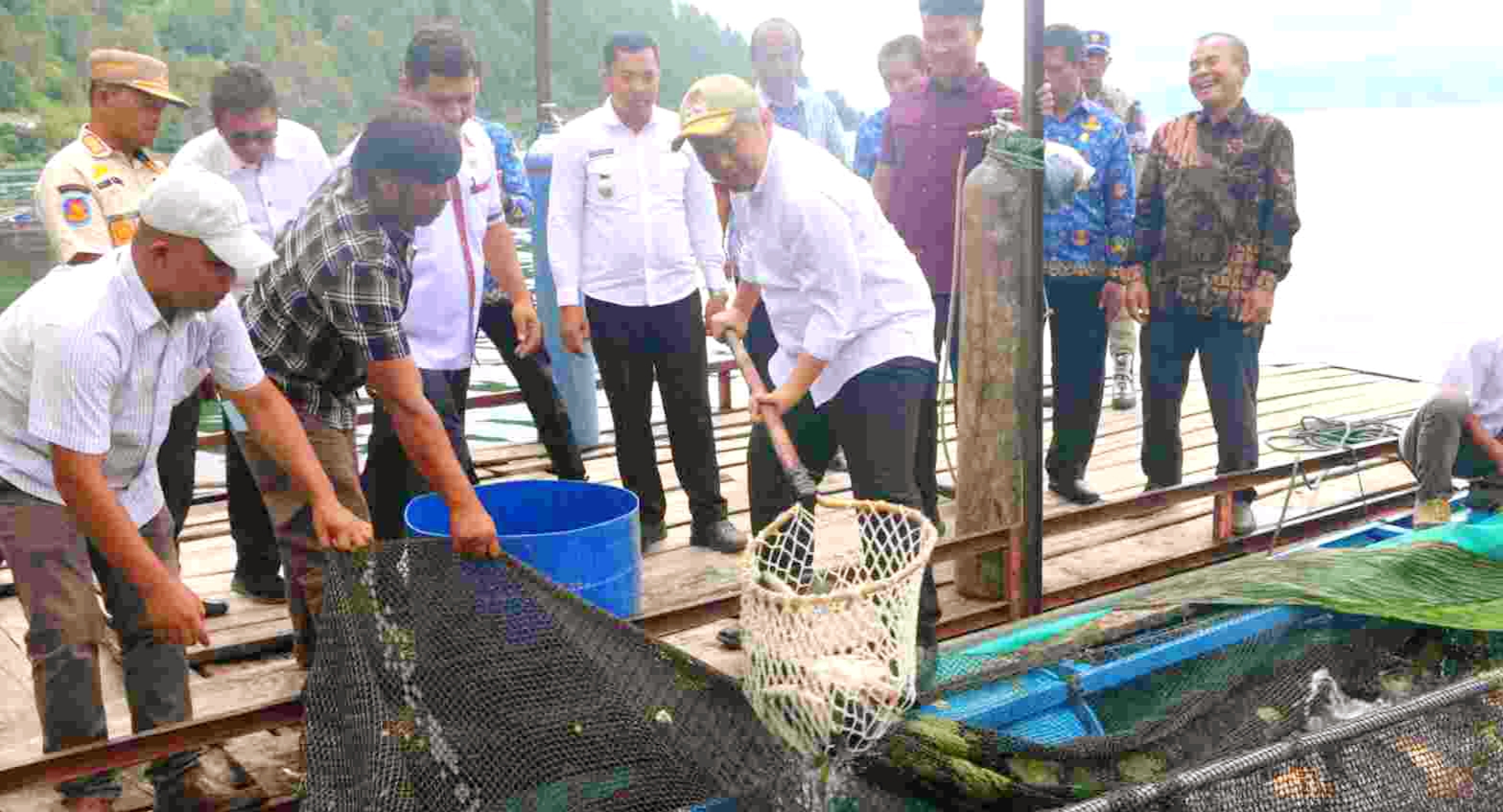 Pemkab Tapanuli Utara Apresiasi Keberhasilan Ketahanan Pangan Desa Hutalontung