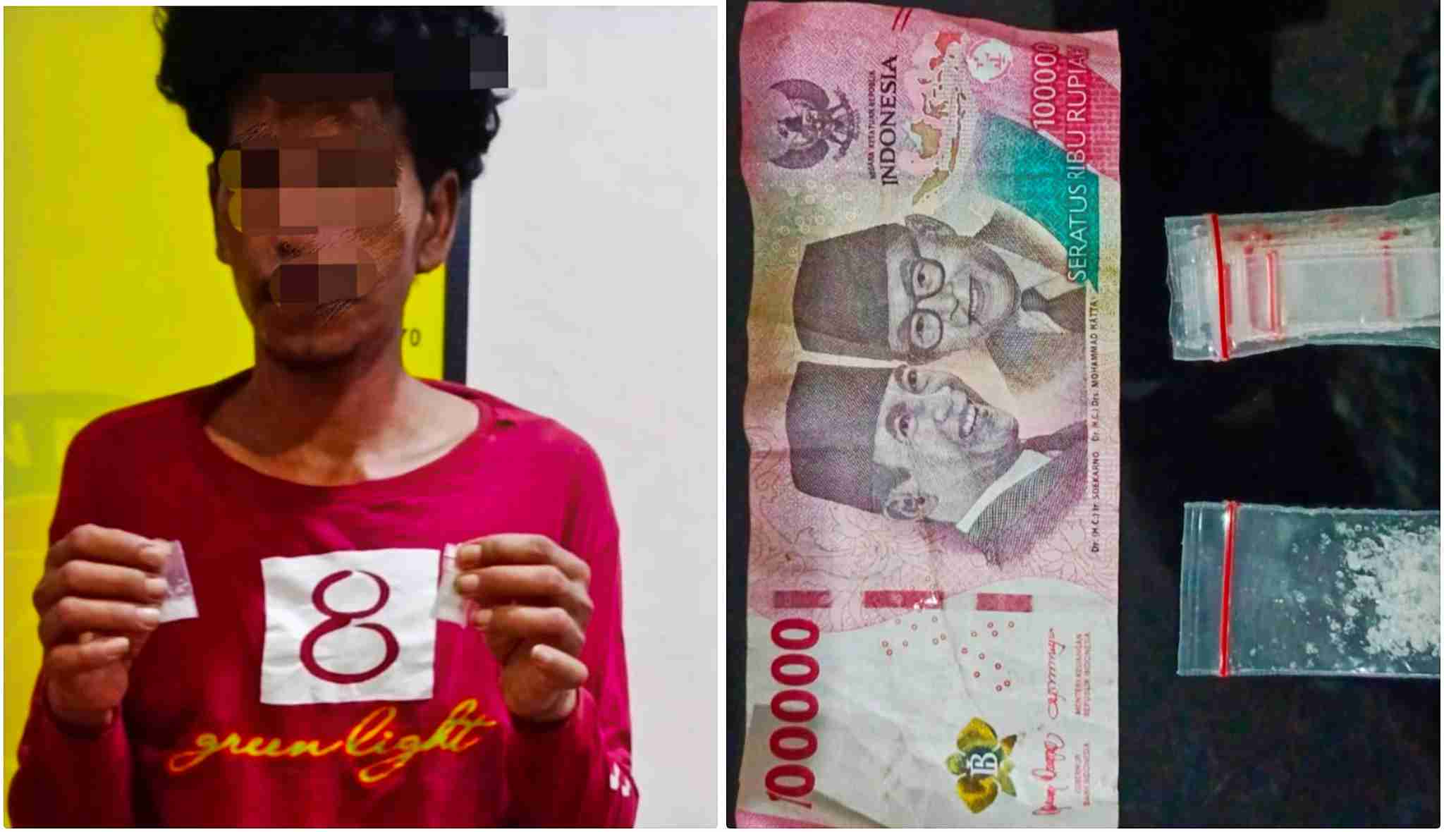 Polsek Biru-biru Ungkap Kasus Sabu di Bekas Kafe, Seorang Pria Diamankan