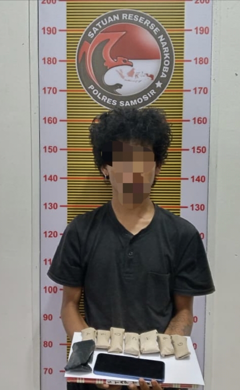 Dalam Semalam, Satres Narkoba Polres Samosir Ungkap Dua Kasus Ganja di Pangururan