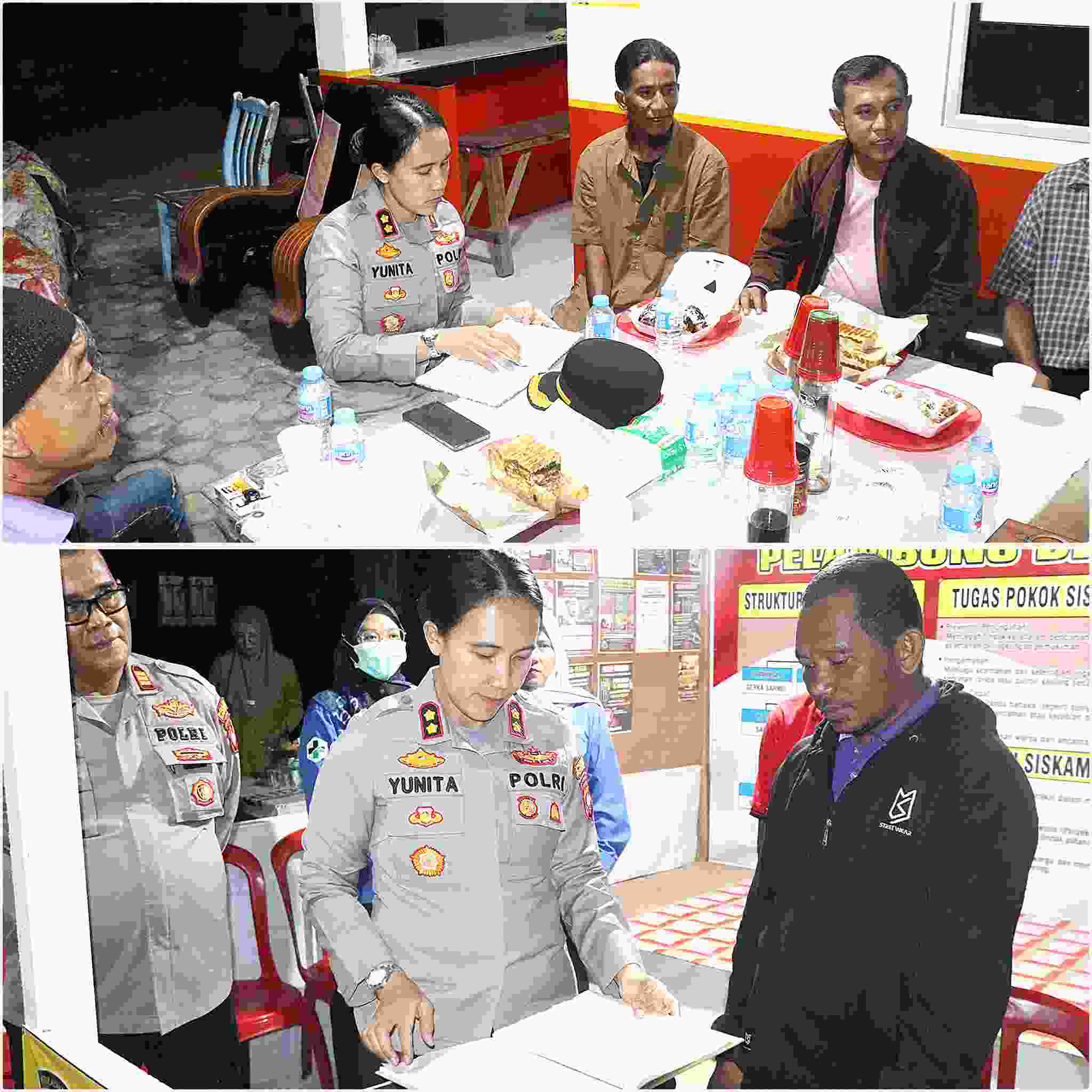 Kapolres Karimun Cek Pos Satkamling, Serap Aspirasi dan Perkuat Kamtibmas